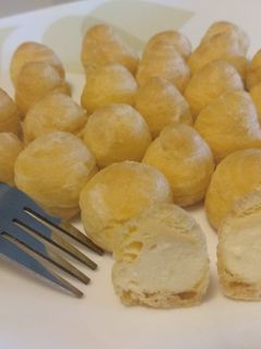 冰心卡士達迷你泡芙 的食譜成品照片