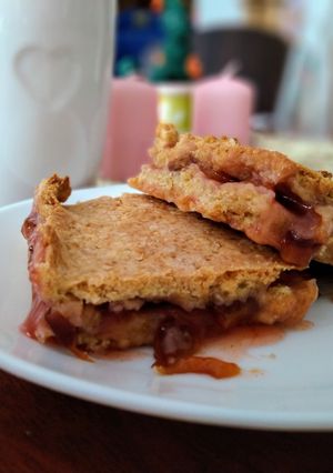Szilvás pite cukormentesen recept fotója