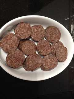 Una foto de Morcilla de verduras con tomate