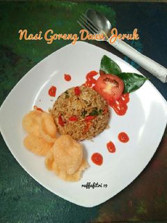 Foto resep Nasi Goreng Daun Jeruk