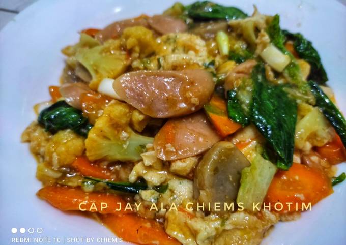 Resep Cap Jay sederhana yang Bikin Ngiler