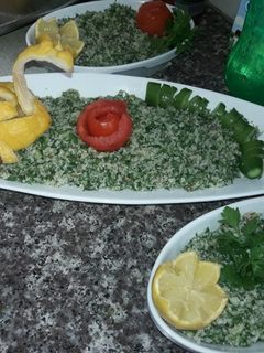 صورة لوصفة تبولة