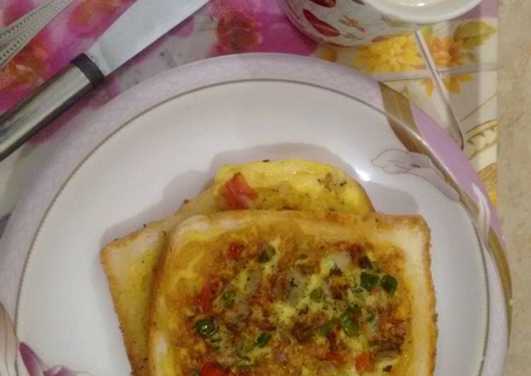 Step-by-Step Guide to Prepare Perfect Cheese Bread Omelette