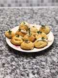 Pate au choux (masa bomba) para profiteroles y eclairs