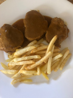 Una foto de Solomillo de cerdo en salsa