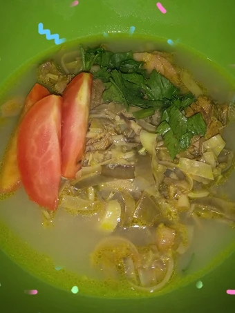 Cara Mudah Menyiapkan Resep Soto Jantung Pisang dan Daging Sapi yang Sempurna Anti Ribet, Uenak Banget