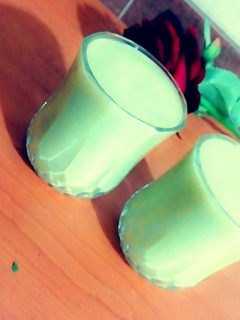 صورة لوصفة اطيب عصير بعد الافطار 😜😍