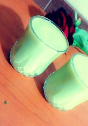 صورة لوصفة اطيب عصير بعد الافطار 😜😍