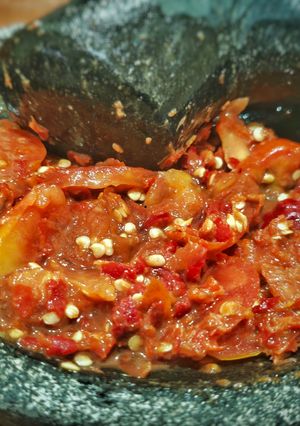Foto resep Sambal Terasi Tomat