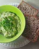 Palta con cebolla para untar