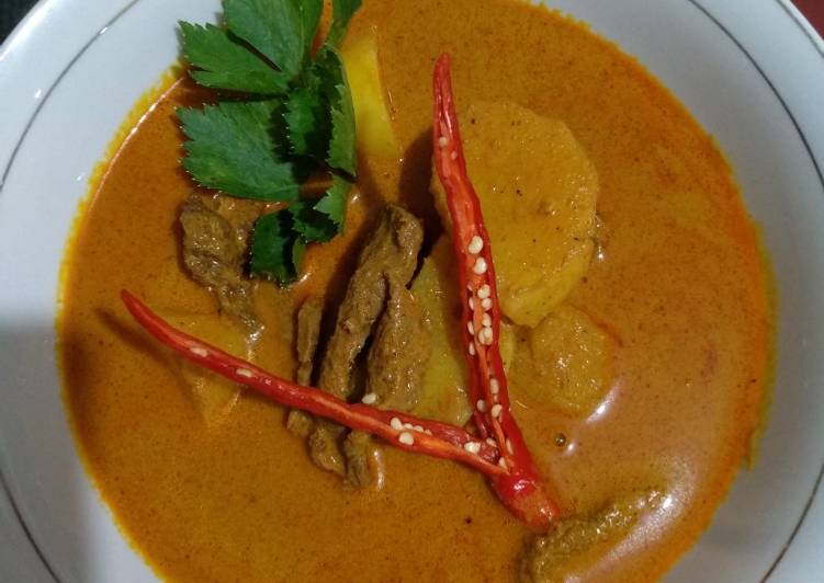 Cara Gampang memasak Kalio daging minang asli, Bisa Manjain Lidah