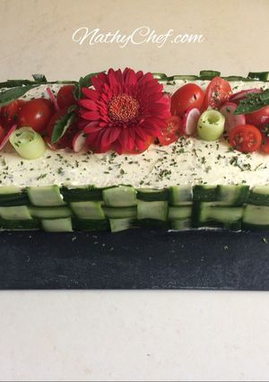 Une photo de Sandwich cake des beaux jours