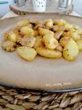 Gnocchi con Pollo al Curry