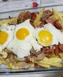 Chorrillana casera con sazón de janny