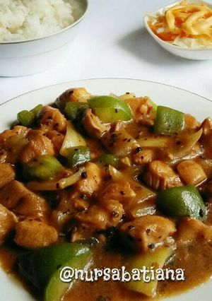 Foto resep Ayam Lada Hitam
