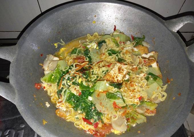 Resep Indomie bumbu seblak yang Lezat