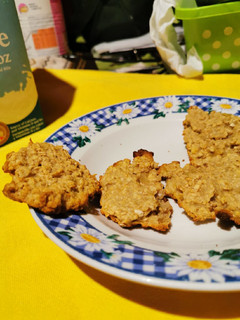 Una foto de Galletas de Avena con Manzana Veganas