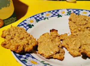 Una foto de Galletas de Avena con Manzana Veganas