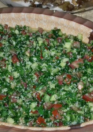 صورة لوصفة التبولة
