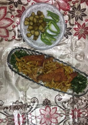 عکسی از دستور ماهی سوخاری