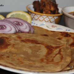 A picture of Ajwain Paratha.