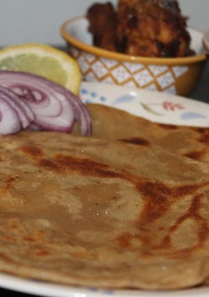 A picture of Ajwain Paratha.