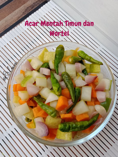 Foto resep Acar Mentah Timun dan Wortel