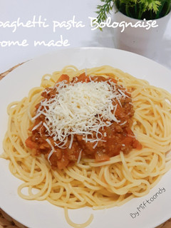 Foto resep Spaghetti Pasta Bolognese Home made