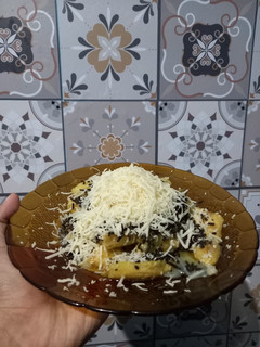 Foto resep Pisang bakar keju coklat (teflon)