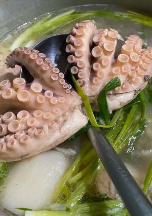 Hình của món Canh dưa heo hầm mực 🦑.