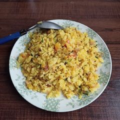 A picture of Simple Aloo Poha.