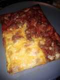 Hojaldre de chichas y queso
