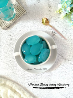 Foto resep Manisan Kolang-kaling Blueberry