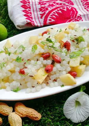 সাবুদানা খিচুড়ি (Sabudana khichuri recipe in Bengali) রেসিপির প্রধান ছবি