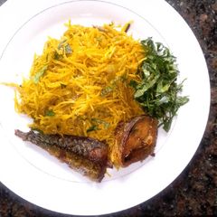 A picture of Simple African salad (abacha).