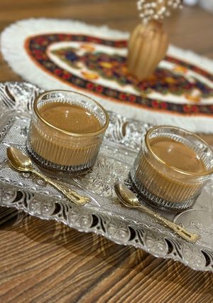 عکسی از دستور دسر کرم شکلاتی فافا