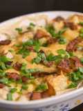 Potato pierogi casserole