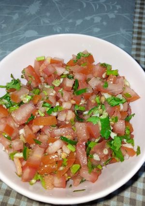 A picture of Tomato Salsa.