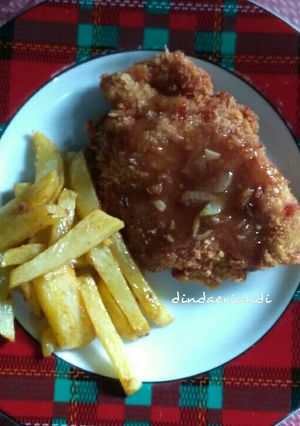 Foto resep Chicken Katsu Teriyaki Sauce