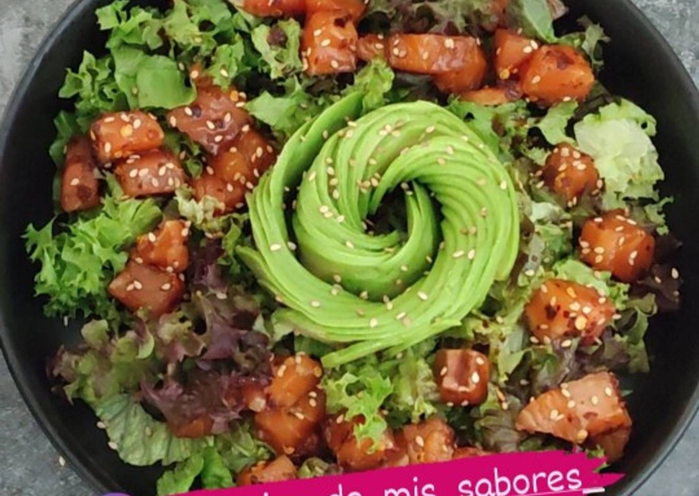 💥 ENSALADA DE SALMÓN Y AGUACATE 💥