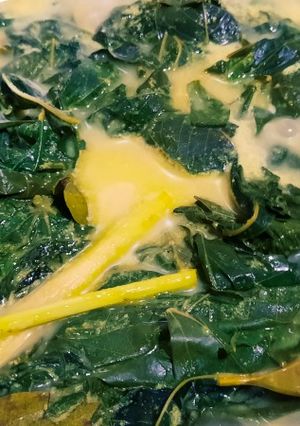 Foto resep Sayur daun singkong tidak pedas