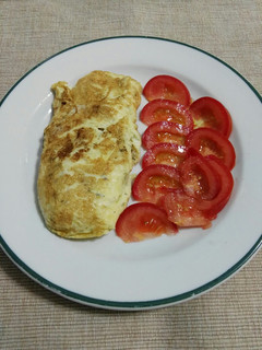 Una foto de Tortilla de quesitos y atún