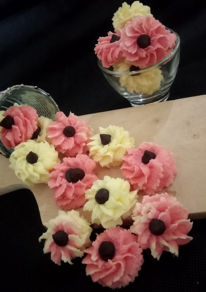Foto resep Semprit cookies 3 bahan