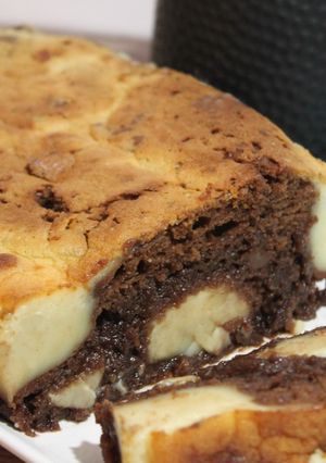 Une photo de Flancake chocolat