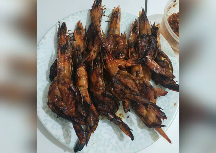 Resep Udang bakar kecap yang Menggugah Selera