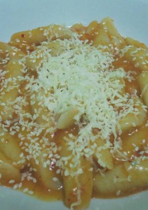 Foto resep Cheese tteokkboki simpel