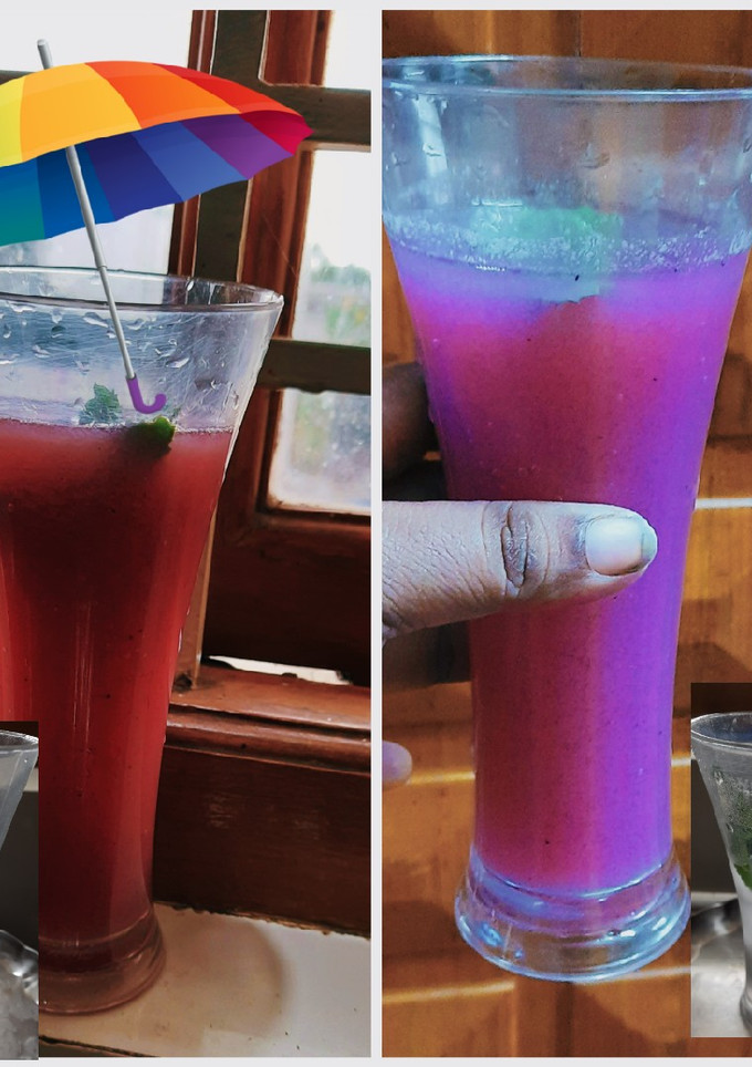 2 இன் 1 மாக்டெயில்(mocktail recipe in tamil) செய்முறை முக்கிய புகைப்படம்