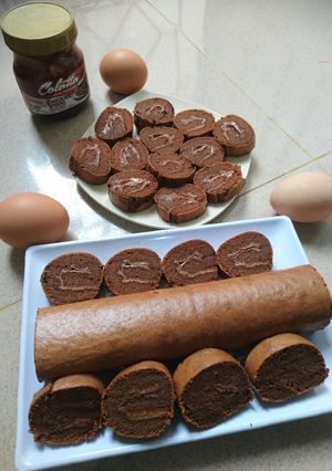 Foto resep Bolu Gulung Coklat Lembut no sp n bp