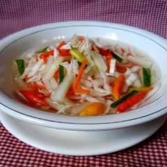 A picture of Acar mentimun segerrr.