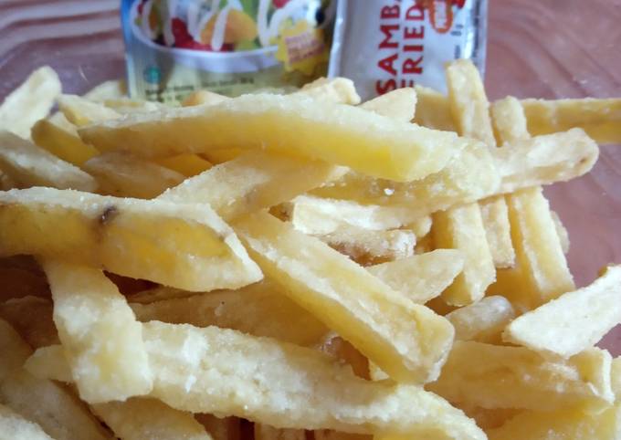 Resep Kentang goreng crispy yang Bikin Ngiler
